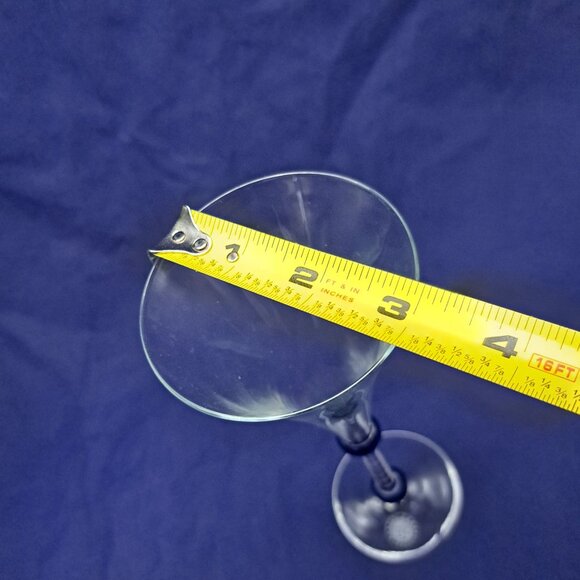 Martini & Rossi Asti Millennium 2000 Crystal Art Glass Champagne Flute - Picture 3 of 8